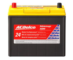 ACDelco ACDB24R advantage AGM automotive battery