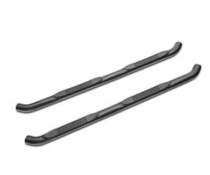redrock 3-inch round curved side step bars