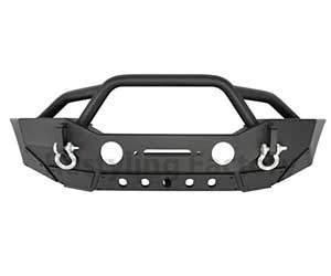 Restyling factory rock crawler front bumper