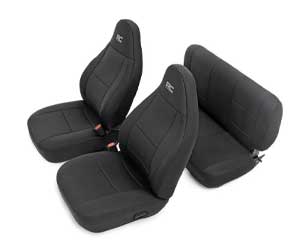rough country neoprene jeep seat cover