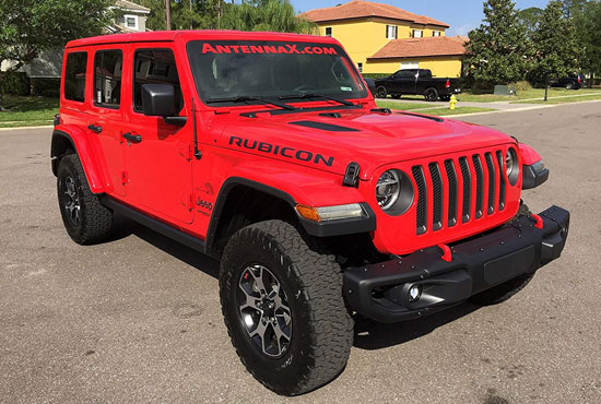 antennax off road antenna in jeep rubicon