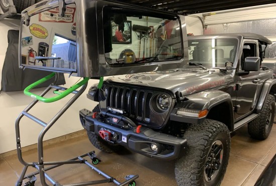 Jeep Wrangler Hardtop Installation