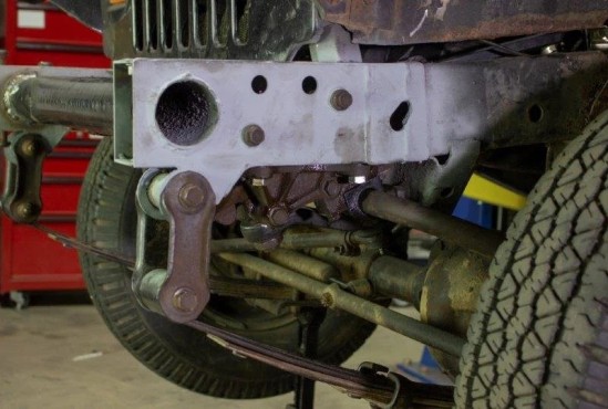 Steering Box on Jeep YJ 