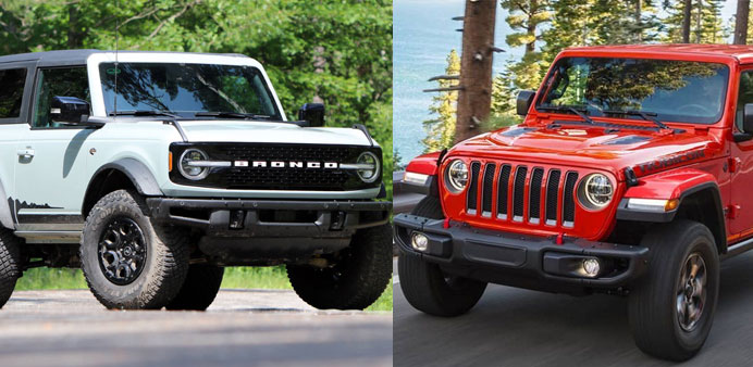 2021 Jeep Wrangler vs 2021 Ford Bronco