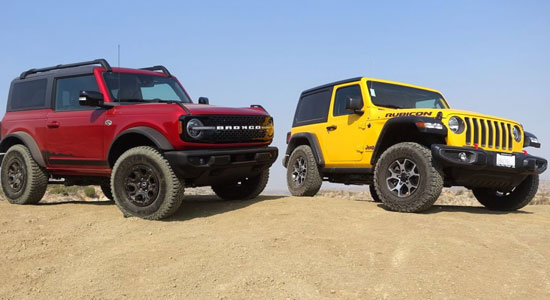 In-depth Comparison Jeep Wrangler vs Ford Bronco