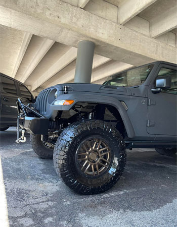 Jeep after rhino lining