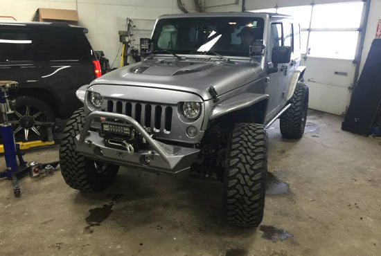 putting lockers on the Jeep Wrangler